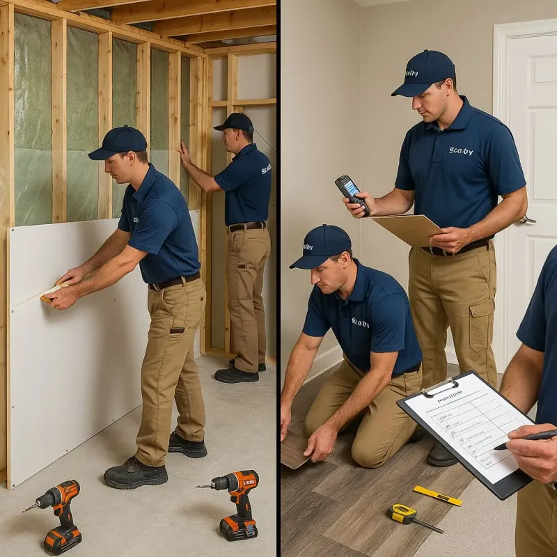 Repairs and Reconstruction process in Palmetto, GA